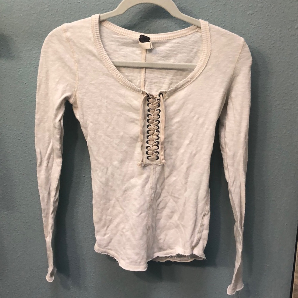 Free People long sleeve tee